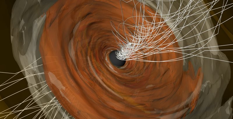 PhysicsIllinois's tweet photo. Researchers in Ikenberry Chair in Physics and in Astronomy Charles Gammie’s group at Illinois contributed to the latest Event Horizon Telescope (EHT) collaboration paper, which investigated resolved circularly polarized light measurements from M87*. 1/2 https://t.co/KKfFDu4Pdl