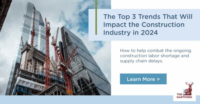40% of the current U.S. construction workforce will retire in the next decade. The Hartford’s David DeSilva and Chris O’Hala discuss how to help mitigate the ongoing construction labor shortage. ms.spr.ly/600490i08 #IWork4TheHartford bit.ly/3MBpO3w