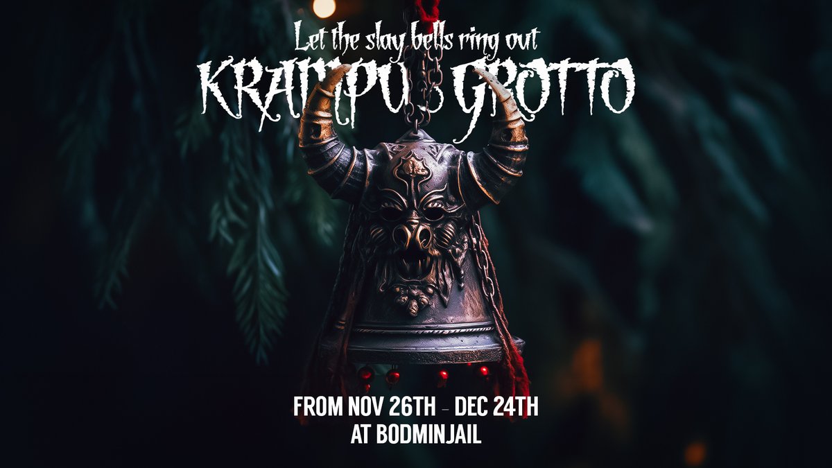 From November 27th, we're unleashing a holiday experience like no other. Prepare to be chilled to your bones at Bodmin Jail's Krampus Grotto!

bodminjail.org/whats-on/chris…

#bodminjail #krampus #Christmas2023