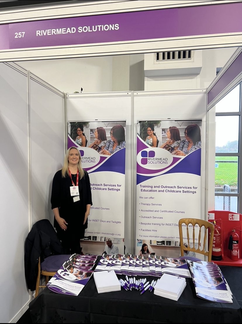 A great day promoting our services and networking at the Education People Show <a href="/jennapilcherSLT/">Jenna Pilcher</a> <a href="/RivermeadTrust/">Rivermead Inclusive Trust</a> <a href="/rit_therapy/">RIT Therapy</a> <a href="/RMD_solutions/">Rivermead Solutions</a>