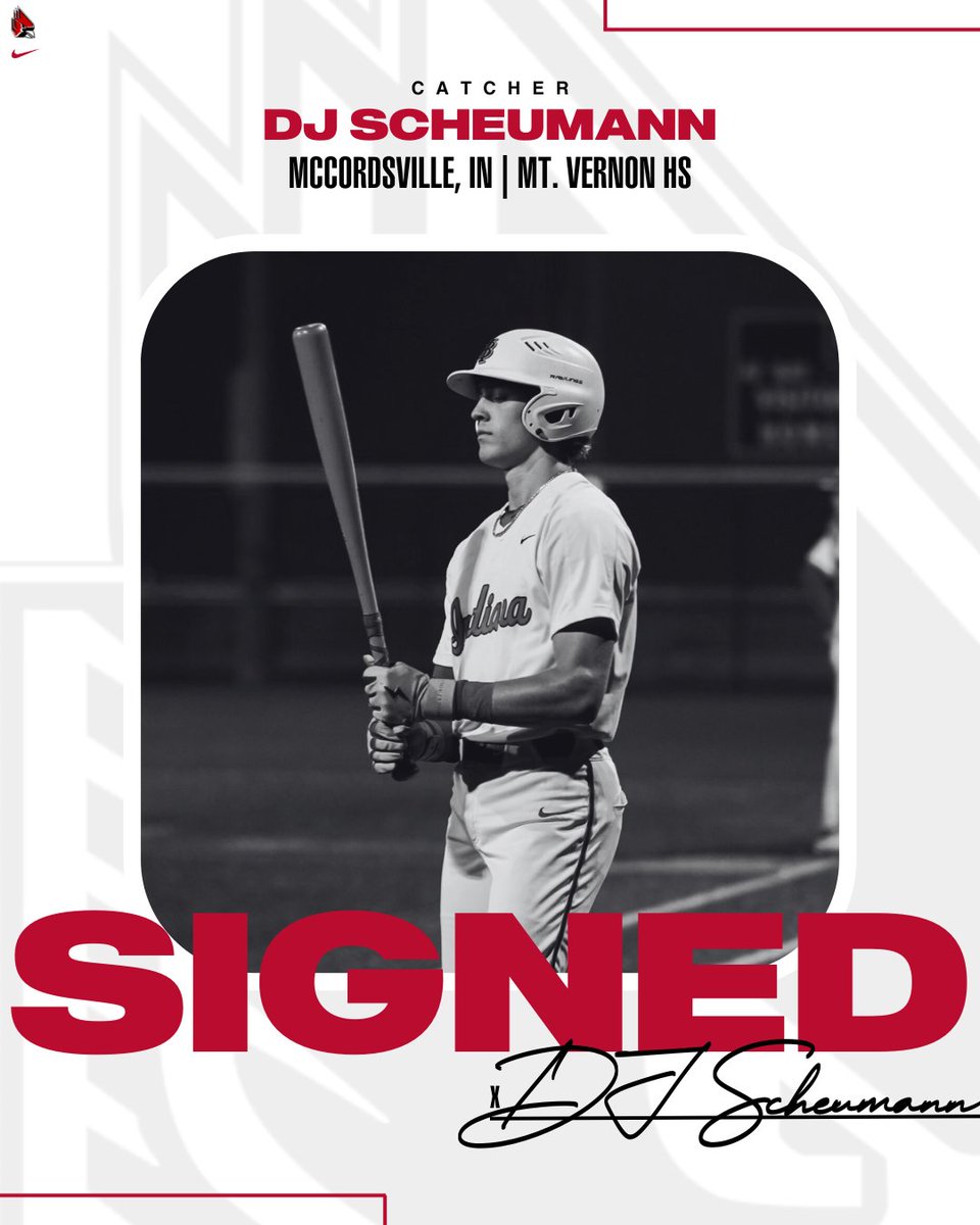 𝓢𝓲𝓰𝓷𝓮𝓭🖊️ 

Our 1st position player to sign is catcher DJ Scheumann! Welcome to the team, DJ!

#ChirpChirp #WeFly