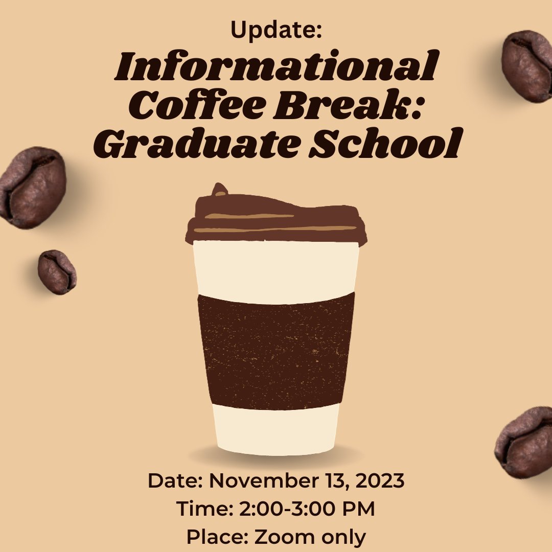 UB History (@ub_history) on Twitter photo 📣Event Update: The Nov. 13th session of Informational Coffee Breaks: Graduate School will now meet on Zoom only. Please register to receive the Zoom link, arts-sciences.buffalo.edu/history/news-e…
#UBuffalo 📣Event Update: The Nov. 13th session of Informational Coffee Breaks: Graduate School will now meet on Zoom only. Please register to receive the Zoom link, arts-sciences.buffalo.edu/history/news-e…
#UBuffalo