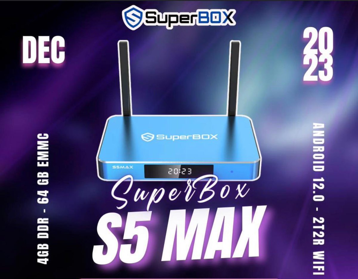 superboxtvbox's tweet photo. New box coming end of November 🤛🏻

Follow us will update new info in here soon. 

#SuperBOXS5MAX https://t.co/GSgGqqlGKB