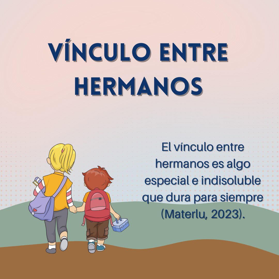 CENDIFunimet's tweet photo. ¿Te has dado cuenta que tan importante son los vínculos entre hermanos? Aquí te contamos todo lo que necesitas saber!

Fuente: La importancia del vínculo entre hermanos. (2023). Materlu. https://t.co/ioxpprEk8Z. https://t.co/aait5lUOGz