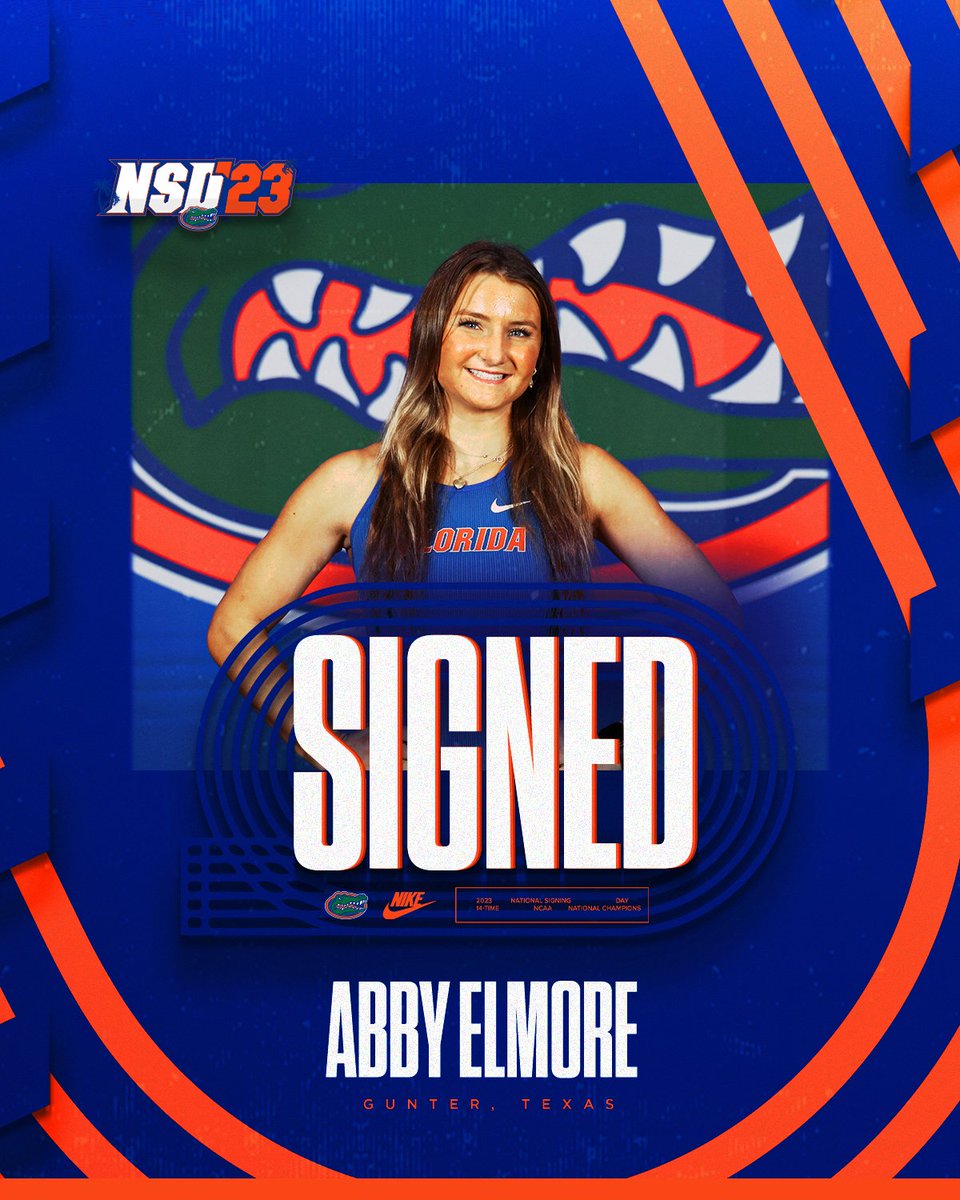 Welcome to Gainesville Abby! 🌴

She made it official! 🖊️

#GoGators 🐊