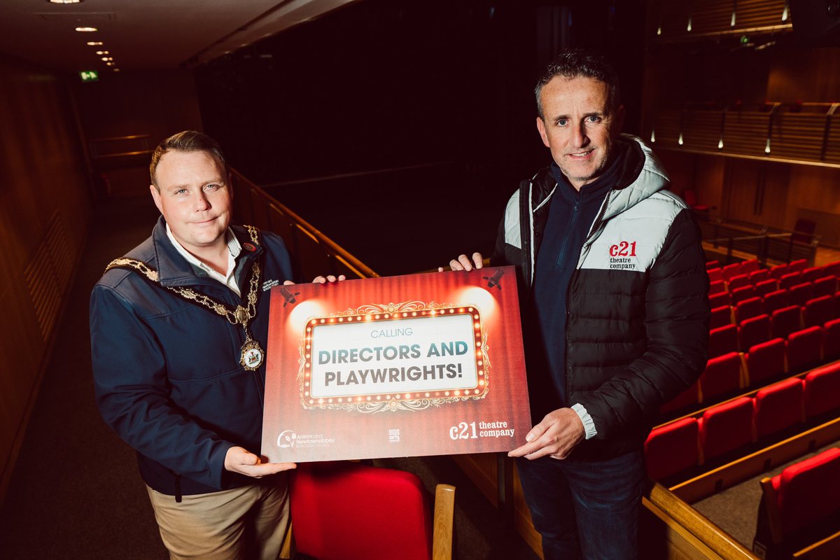 Delighted to announce our brand new Bursary Scheme for early career Playwrights &amp; Directors in association with <a href="/ANBorough/">Antrim & Newtownabbey Borough Council</a> &amp; <a href="/ArtsCouncilNI/">Arts Council of Northern Ireland</a> - Get applying if you’re based in the borough. <a href="/TNLUK/">The National Lottery</a> 
c21theatrecompany.com/bursary-scheme…