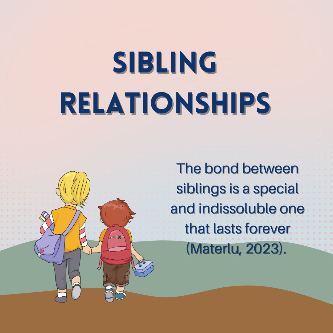 CENDIFunimet's tweet photo. Have you realized how important sibling relationships are? Here we tell you everything you need to know! https://t.co/LxFcerltub