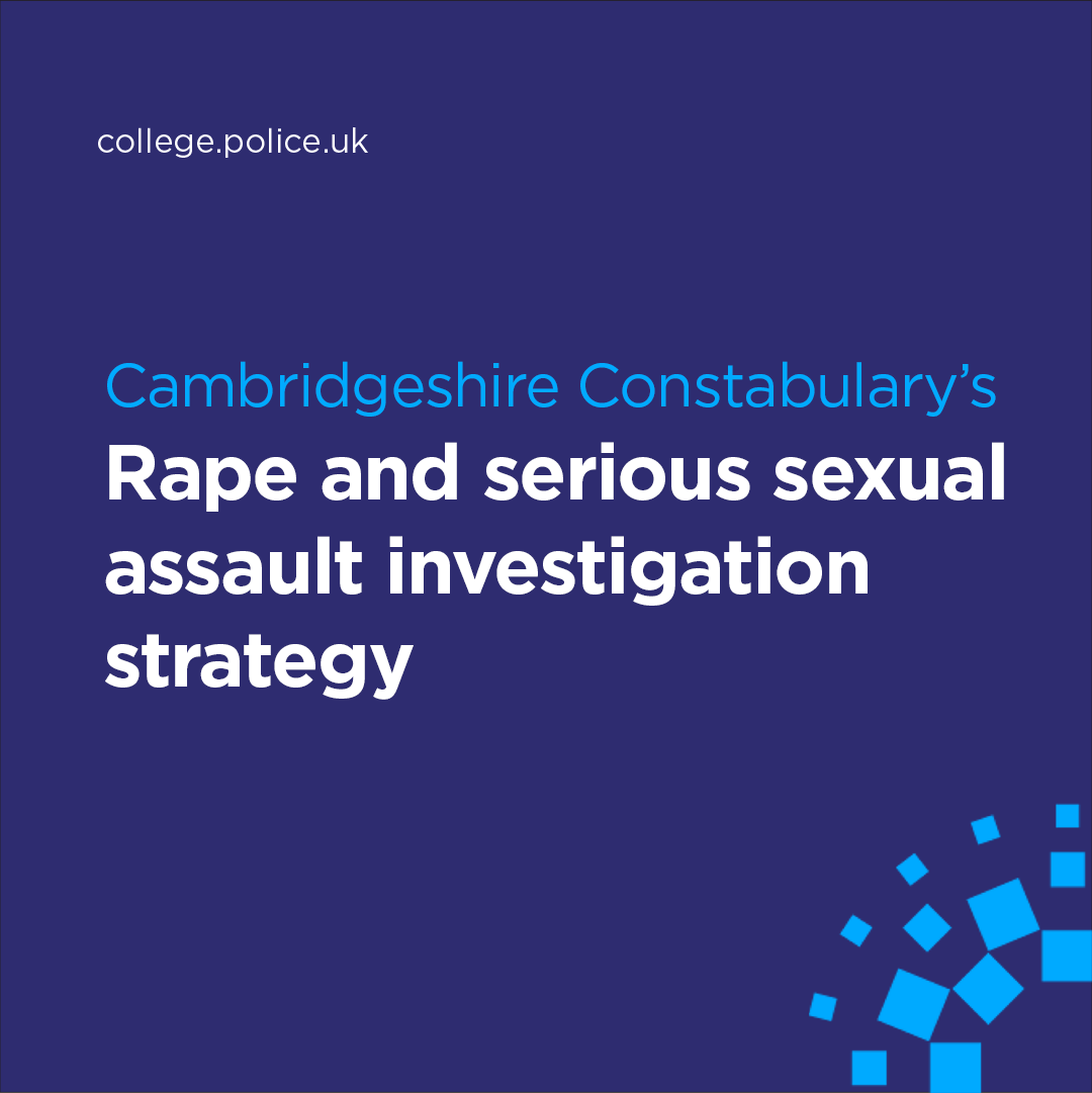 CollegeofPolice's tweet image. Project Eleos is a 3 part strategy for rape and serious sexual assault investigation, developed by @CambsCops. It aims to reduce reoffending and increase victims' confidence in the investigative process.

Read about this work on the #PracticeBank: college.police.uk/support-forces…