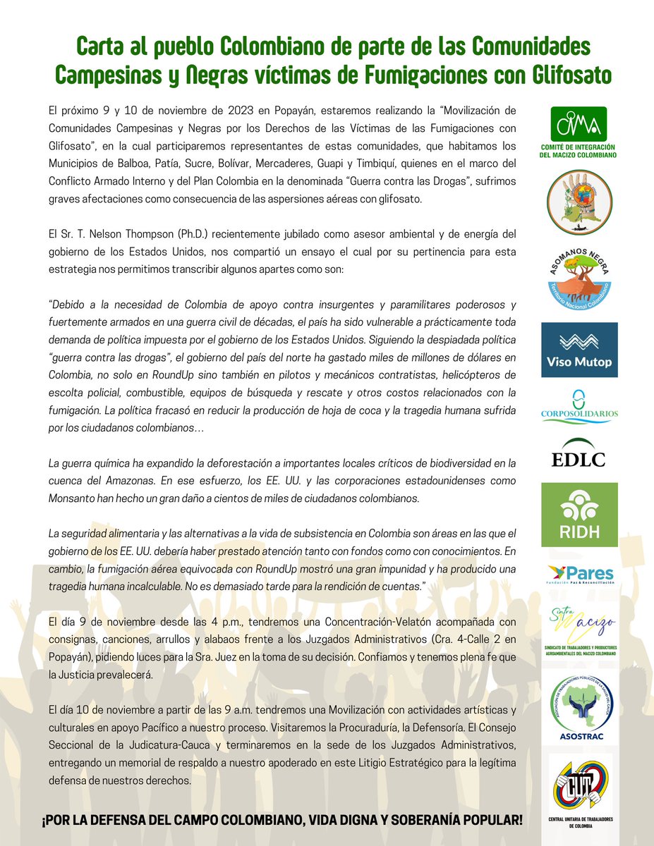 Comité de Integración del Macizo Colombiano - CIMA tweet media