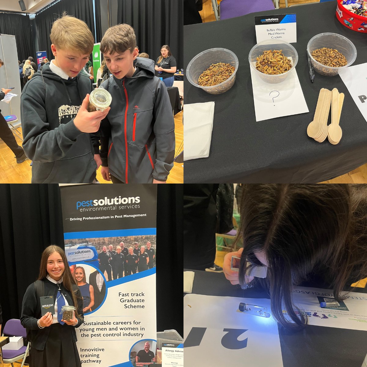 Thank you to the <a href="/CofGCollege/">City of Glasgow College</a> and <a href="/DYWGlasgow/">DYW Glasgow</a> for hosting Pest Solutions last Monday at the 'Step into STEM' event! 

It was a fantastic opportunity to showcase our organisation to the secondary pupils in attendance 🤓

Check out our latest blog here👉🏻 ow.ly/iazz50Q5vUj