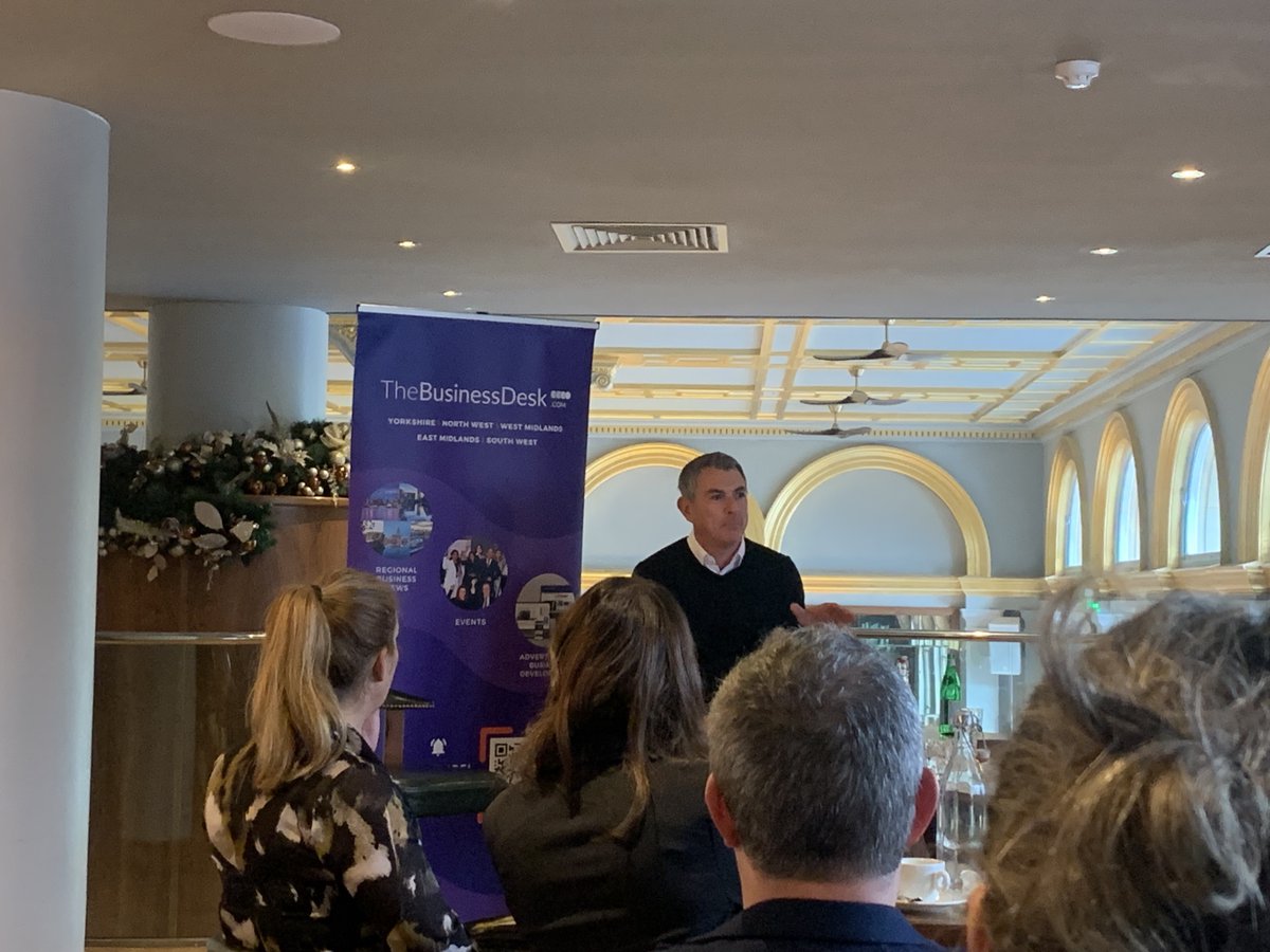 GraylingNorth's tweet photo. Great to hear from @simongrayboost at @Boost_Drinks  in Leeds today on business purpose, the continuous improvement journey to meeting ESG challenges and how doing the right thing is a fundamental part of business. Thank you @TheBusinessDesk!
#ESG #Purpose https://t.co/IVZb3MrW05