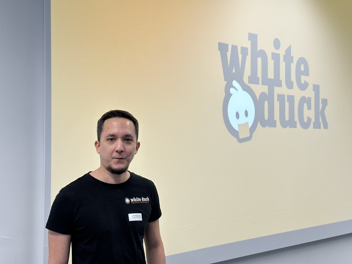 whiteduck_gmbh's tweet photo. 🙌 Today we are joining our lokal IT forum focusing on #AI and software development. 

Of course we also contributed a talk: Our Cloud Solutions Architect @a_ratzenberger is talking about Prompt Engineering best practices 🧑‍💻

#azure #openai #genai #promptengineering https://t.co/MssuMaEJWF