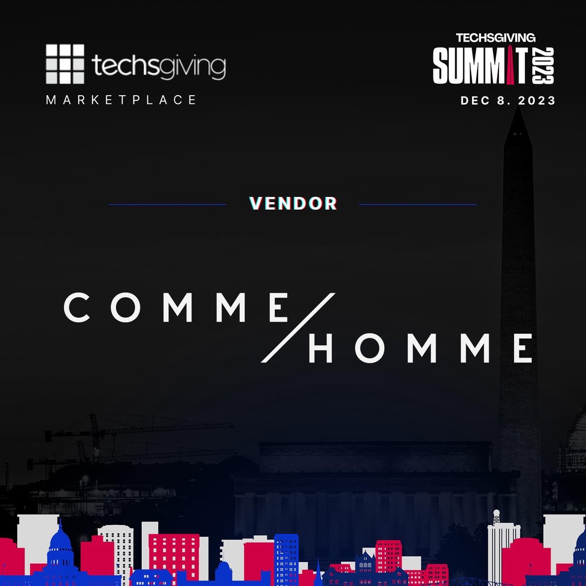 Techsgiving partnering with TikTok to build out the Techsgiving Marketplace, an in-person store front where DMV businesses and have the opportunity to vend their products IRL and scale their businesses online via TikTok. Come out to the summit and show love to local businesses!