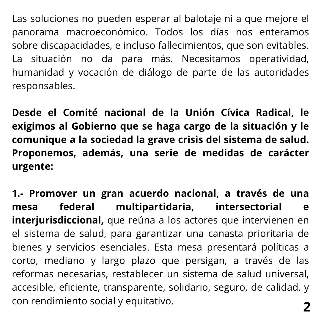 Unión Cívica Radical tweet media