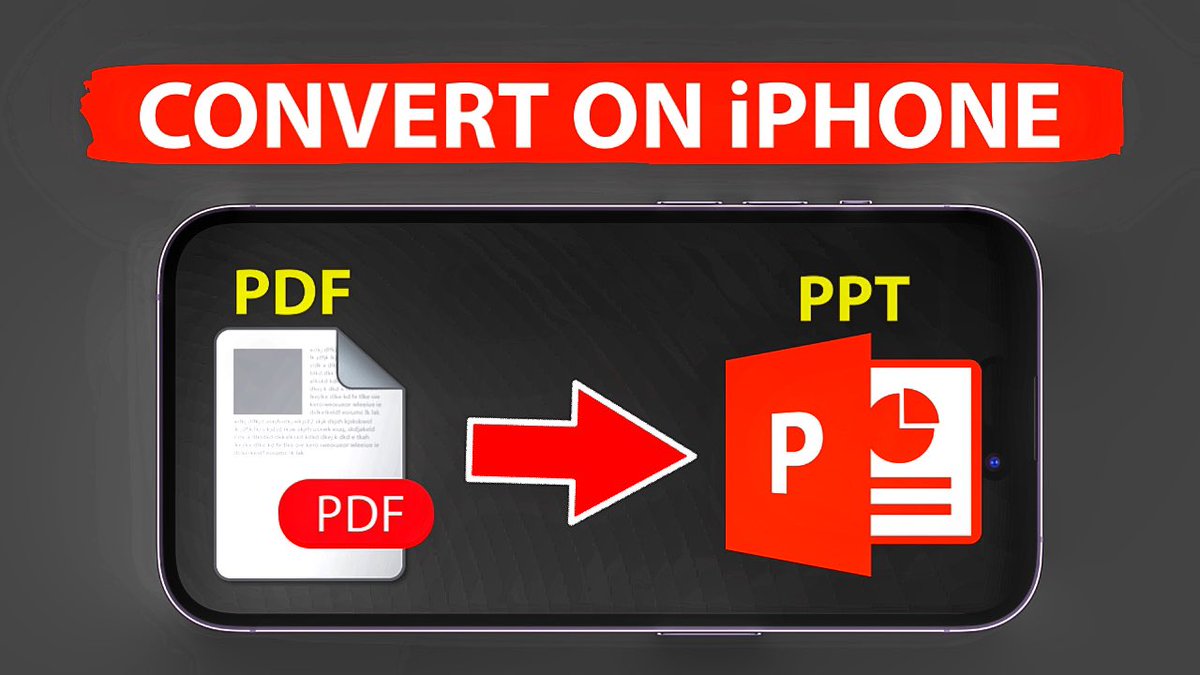 TechnicalBeardo's tweet image. How to Convert PDF to PPT on iPhone [ FREE ]
youtu.be/U8mcylNj2ok
.
.
#PDF #ppt #technicalbeardo 
This is one of the best PDF to Powerpoint converter for iPhone.
Watch PDF to PPT converter.