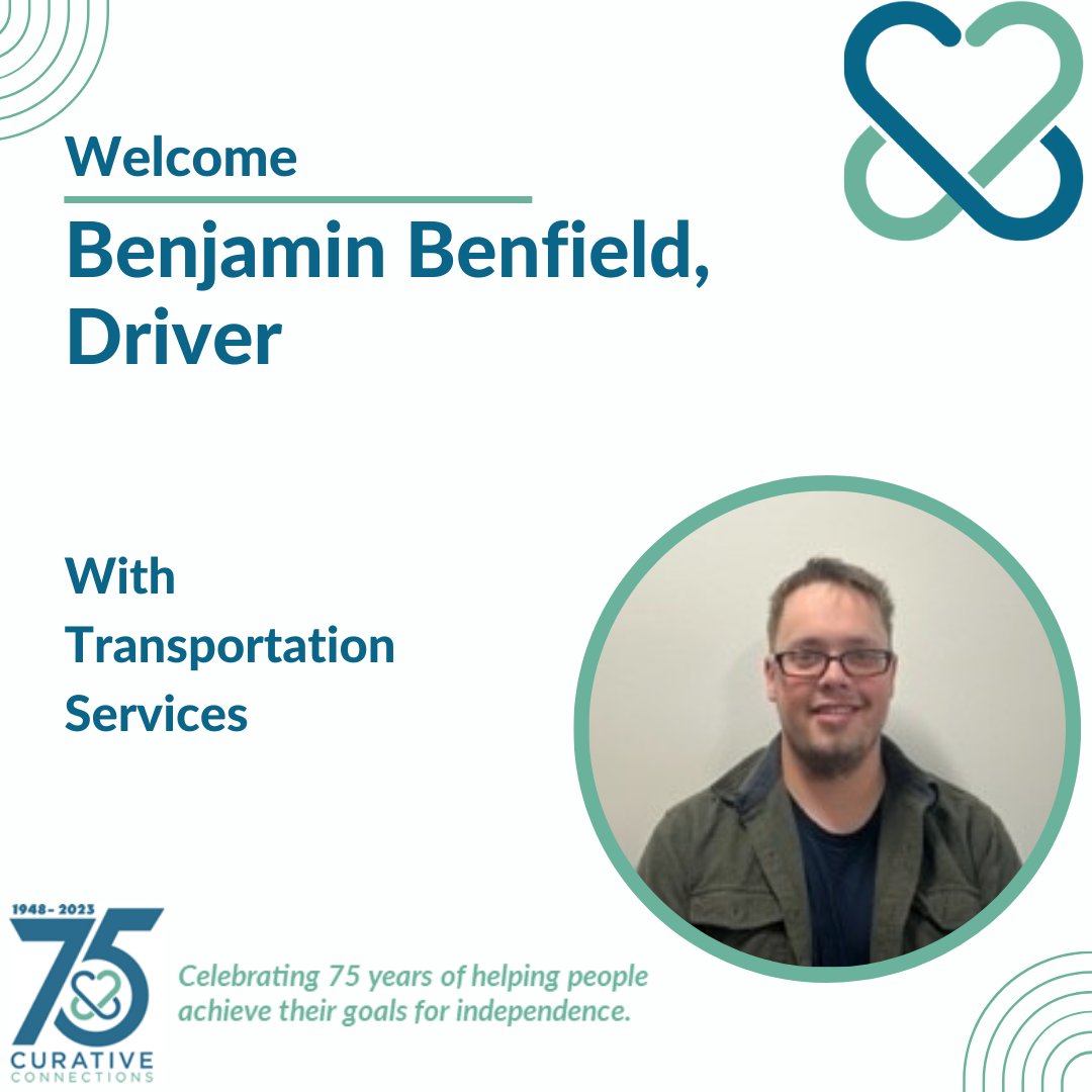 Please give a warm welcome to Benjamin Benfield, Driver with Transportation Services. 

#greenbay #welcometotheteam #wisconsin