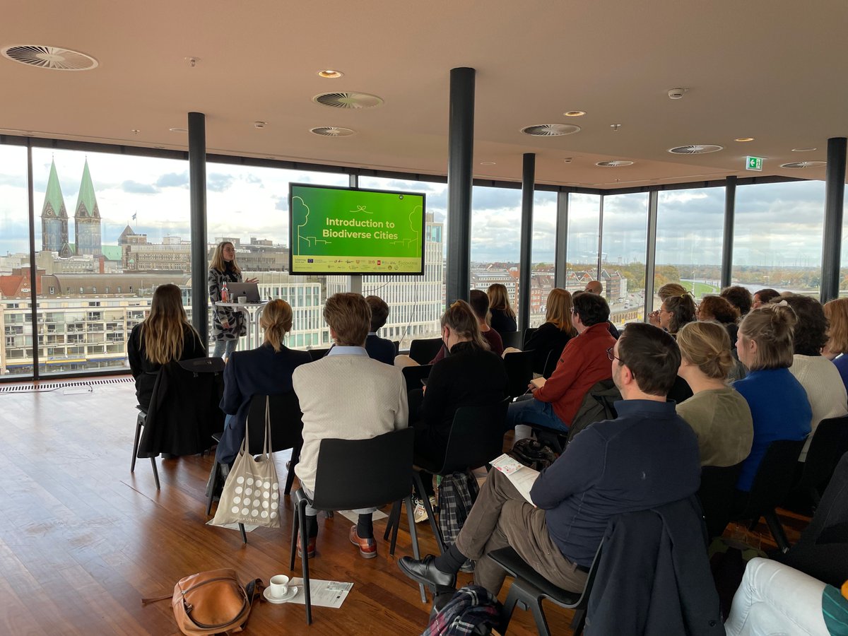 🌆🌿 Day 1 Highlights from our Bremen Partner Meeting 🤝

The Biodiverse Cities project is in full swing in Bremen, and we're thrilled to share some exciting developments from the first day of our Partner Meeting! 🇩🇪