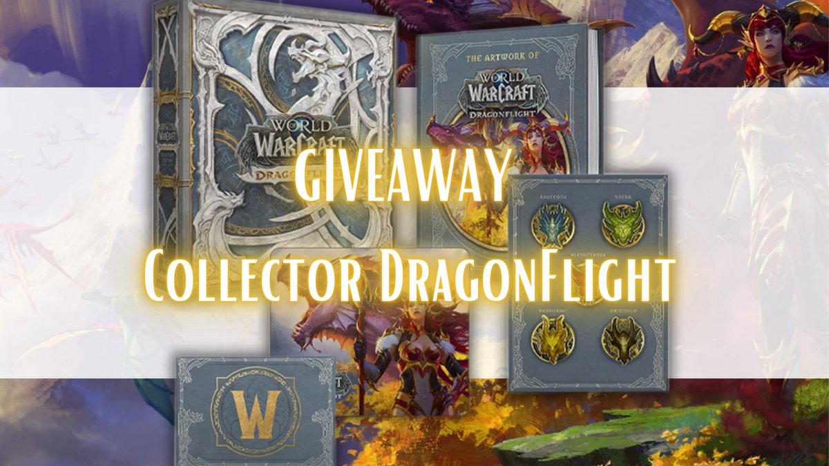 KAO_svmd's tweet photo. 🎉🎁 Giveaway pour fêter la 10.2 de #Dragonflight ! Tente de gagner la collector Dragonflight physique (édition EN) 🐉
Pour participer : 
♥️ @KAO_svmd et @BlizzardCSEU_FR 
🔄 rt ce post

TAS le vendredi 10/11 ☀️ bonne chance ! https://t.co/D6csNid8c7