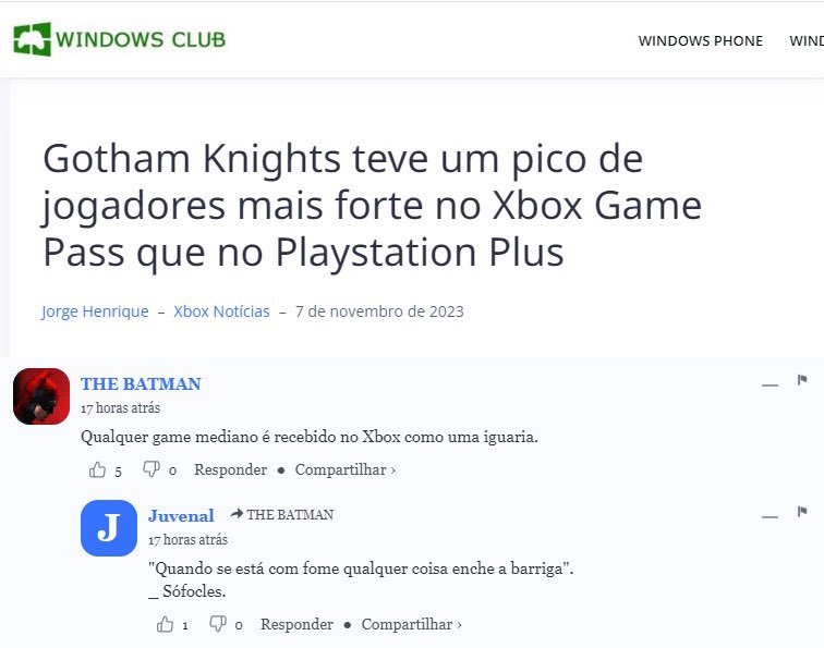 Gotham Knights teve um pico de jogadores mais forte no Xbox Game Pass que  no Playstation Plus - Windows Club