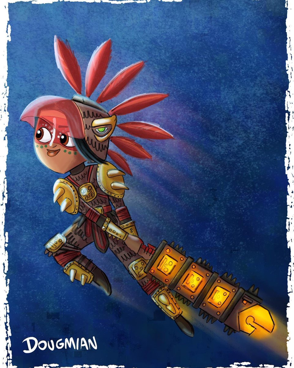 「Maya fan art and message 」|Jorge R. Gutierrezのイラスト