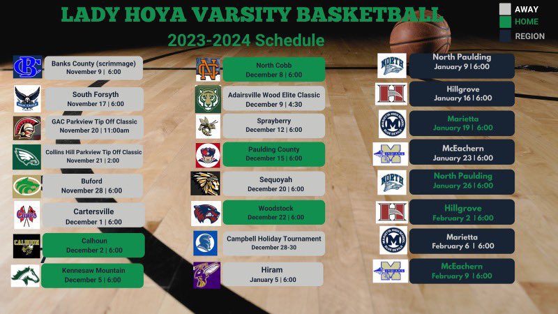 Alex McElroy (@alex_mcelroy12) on Twitter photo Here’s my high school schedule! Come watch us! <a href="/KyleSandy355/">Kyle Sandy</a> <a href="/CoachCocoa3/">Lauren Falohun</a> <a href="/CoachRichey32/">Alex Richey</a> <a href="/Coach_Huffman11/">Lindsey Huffman</a> Here’s my high school schedule! Come watch us! <a href="/KyleSandy355/">Kyle Sandy</a> <a href="/CoachCocoa3/">Lauren Falohun</a> <a href="/CoachRichey32/">Alex Richey</a> <a href="/Coach_Huffman11/">Lindsey Huffman</a>