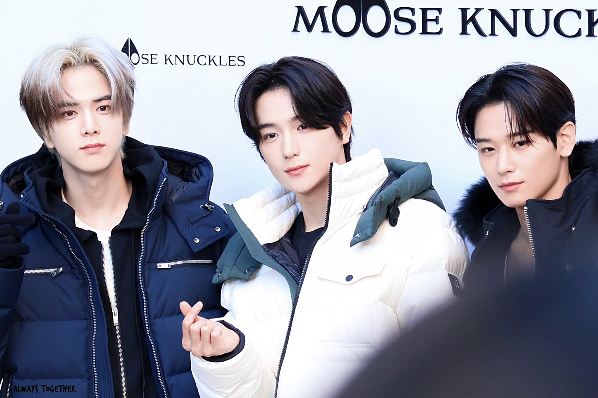 always_0530's tweet image. 231107  덥뮤다🐶🐻🐱 #mooseknuckles
#THEBOYZ #더보이즈 #영훈 #현재 #주연