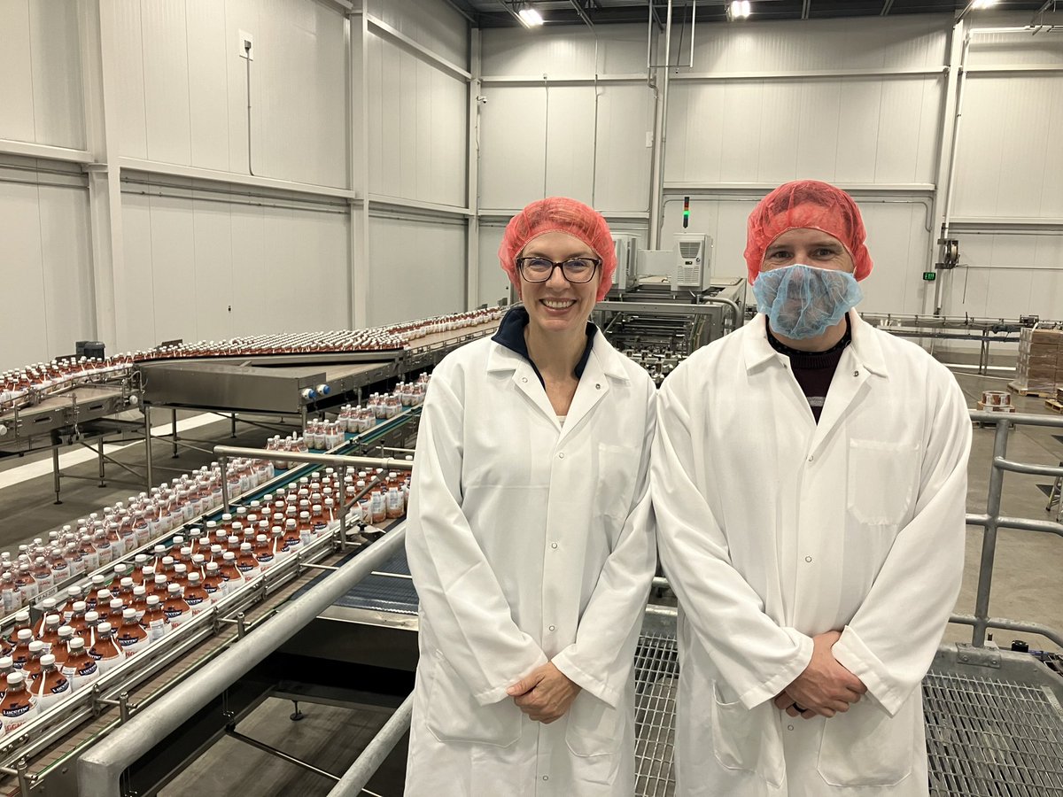 Thank you <a href="/Safeway/">Safeway</a> and Jordan Clark for a fascinating tour of your processing plant in San Leandro. Great to see such a wide diversity of delicious dairy products processed right here in California!
