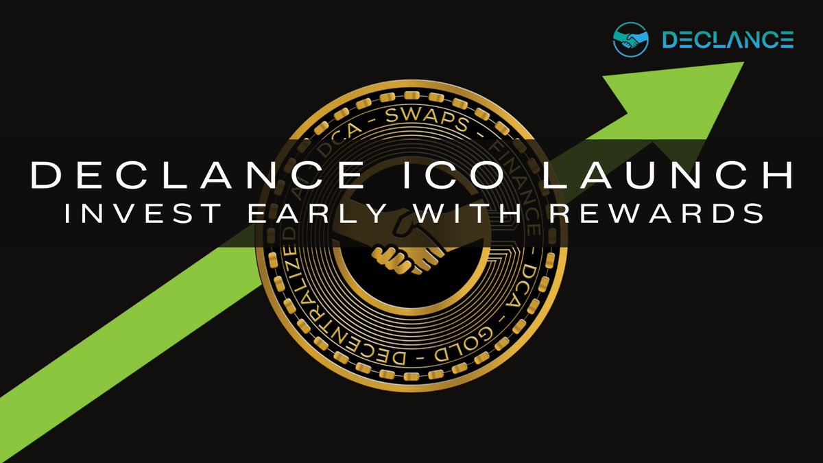 dcafoundation's tweet photo. 🚀 Dive into the future of crypto with #DeclanceICO! Exclusive discounts &amp; and up to 30% APY staking rewards await. Your crypto journey begins today, Nov 8. 🌟 #CryptoInvestment #TokenSale #Blockchain #StakingRewards #ai #defi

https://t.co/fV98WiuK85 https://t.co/FE42zLr9EB