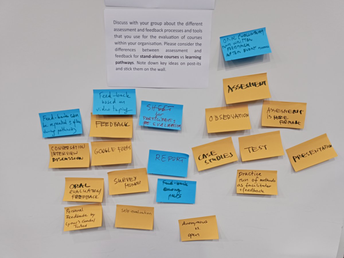 ETUI_org's tweet photo. 🗣️ Interactive workshop at #EduDays23 on the design-to-action process of building learning pathways for #TradeUnion trainers https://t.co/sgDcL6kkjc