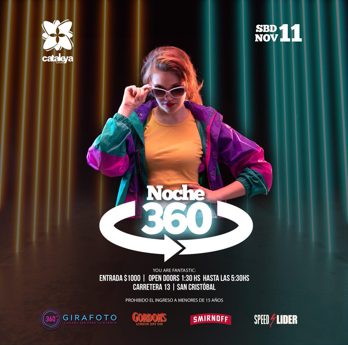 Tres sesentaaaaa, todo para ver 👀

No es un giro inesperado, es un click que capturará un momento imborrable.  

Veni a vivir la experiencia 360 ↩️ y guardá ese instante para siempre 🧠 

Somos Cataleya, somos parte de vos
