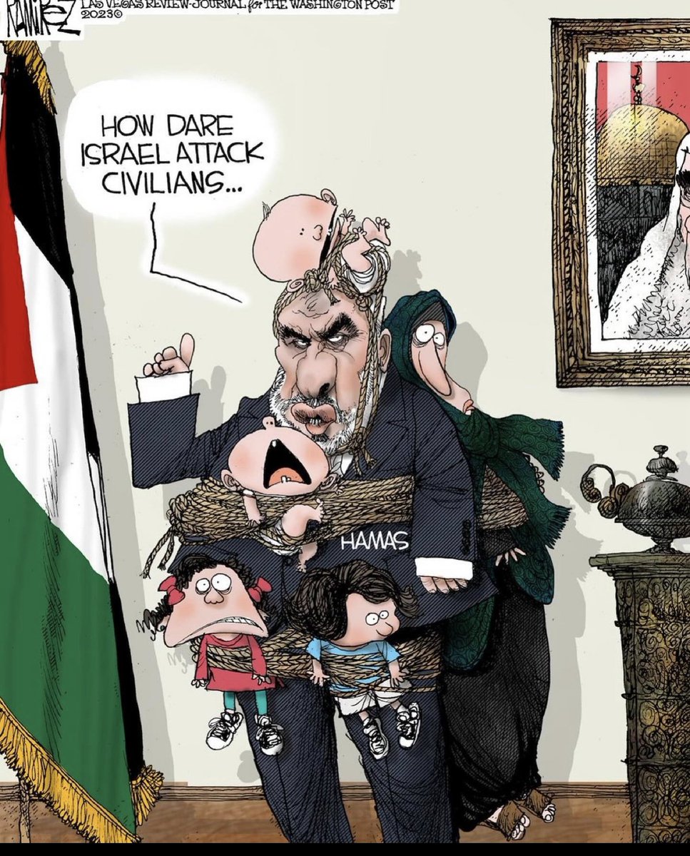 As well as justifying the killing of Palestinians, this cartoon, published in the Washington Post is racist, Islamophobic, dehumanising & anti-Palestinian. This, right here, is also an example as to why so many Arab journalists are feeling frustrated, exhausted & targeted.