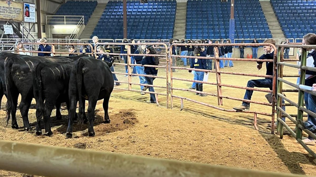 SkyhawkAggie's tweet photo. As always, we enjoyed hosting the @WestTNFFA Livestock Evaluation CDE on the @utmartin campus yesterday! Congratulations to the state qualifiers and all those high school and middle school students who competed. #UTMlovesFFA https://t.co/poAdgsWcEG