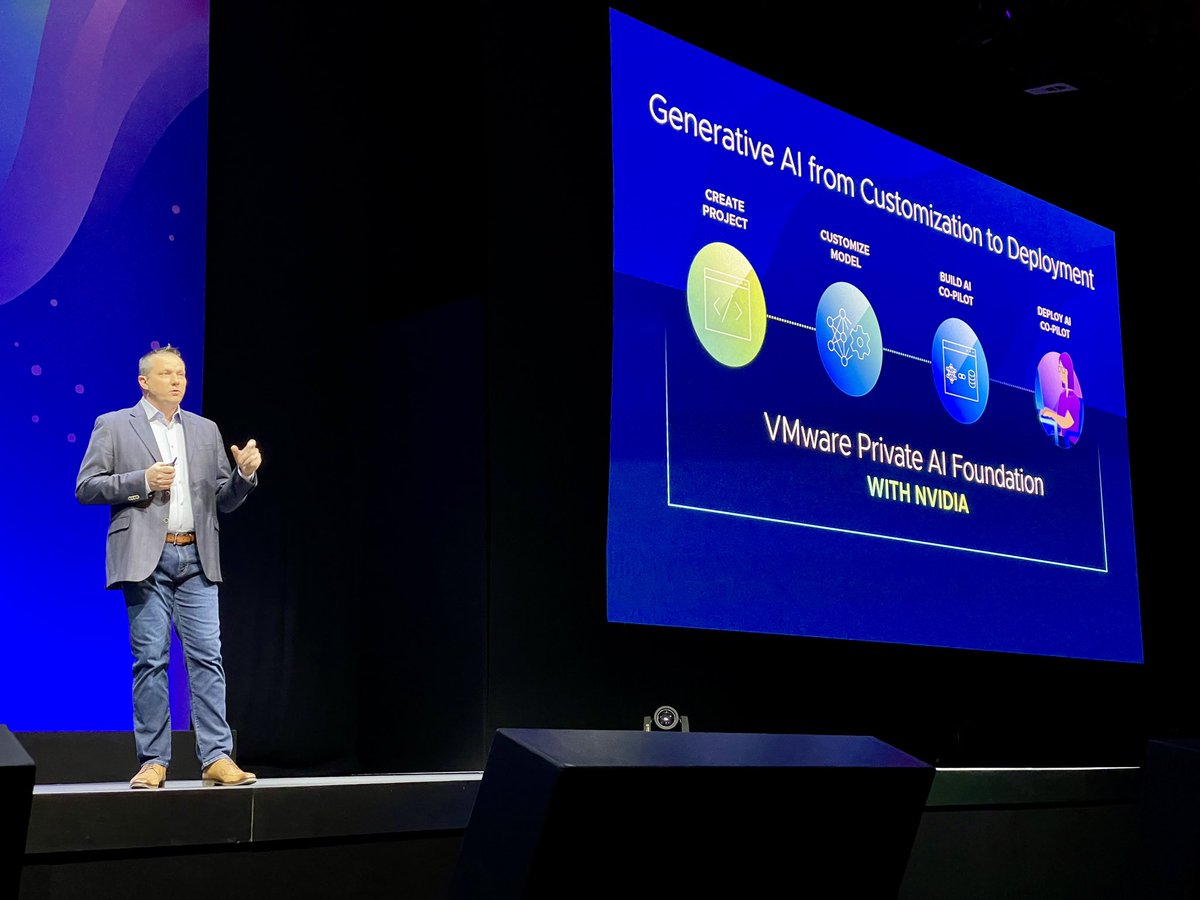 Another #vmwareexplore… another big #AI splash. news.vmware.com/vmware-explore…