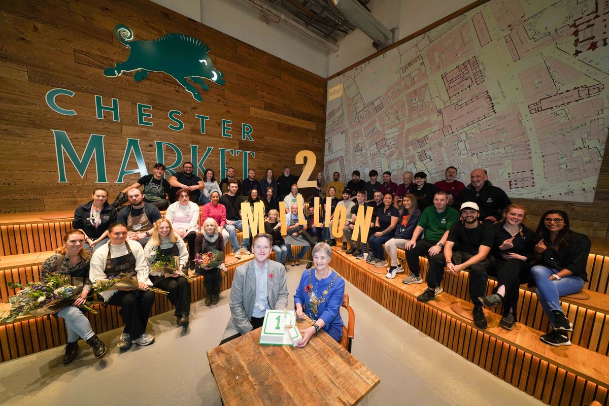 Join us for a weekend of 1st birthday celebrations and fundraising at the market! 👋

Find out more over on our website: newchester.market/chester-market…