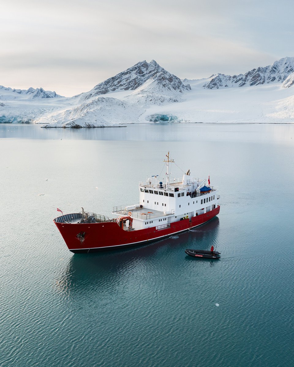 ExploreCookson's tweet image. Greenland offers pristine landscapes, unique wildlife and a thriving culture, best explored by using a highly-capable explorer yacht as your base. Her ice-classed hull and new luxury refit make this vessel perfectly suited to sailing the polar waters in comfort.