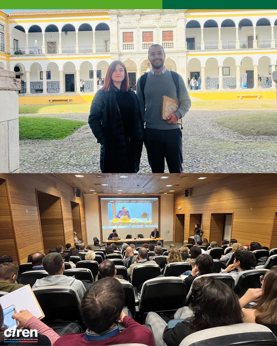 CIREN_CHILE's tweet photo. Durante 6, 7 y 8 de noviembre, la Subgerenta de Infraestructura de Datos Espaciales, María Graciela Barrera, junto al profesional Fabián Guajardo, participaron de la Conferencia Ibérica sobre Infraestructuras de Datos Espaciales (JIIDE), en la ciudad de Évora (Portugal). 🇵🇹 https://t.co/hoxUTLplst