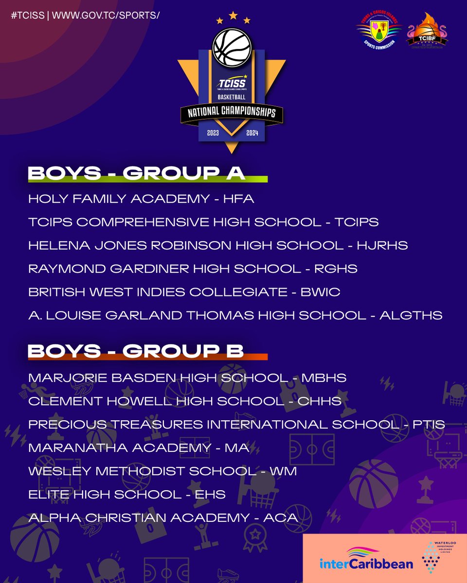 sports_tci's tweet photo. Inter-High Basketball is doing an island tour! Book your tickets because you're coming with us π«π€
Full schedule: https://t.co/9exEHBJWG1
#TCISS #morethanjustsports #turksandcaicos #basketball https://t.co/rl66sd5xlP