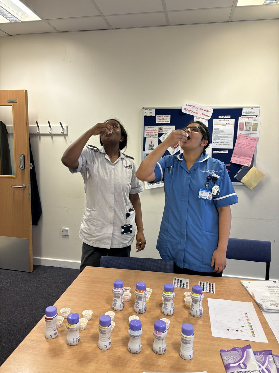 UHCWDietitians's tweet photo. We have spoken with lots of our lovely colleagues @nhsuhcw today and had some useful conversations about how best to manage malnutrition 1/2 #UKMAW2023 #whywait #whyweight https://t.co/euka7ePMqH