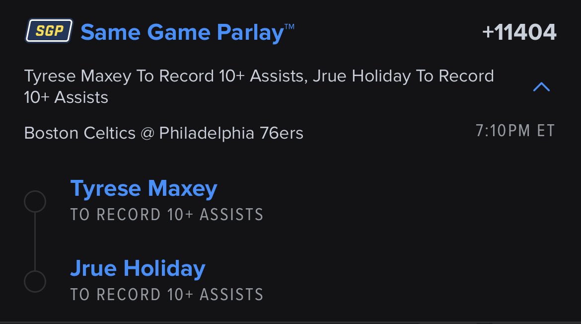 Thatsalock's tweet photo. Seems capable ! Maxey x Holiday 10 assist https://t.co/lX5nqdbIbD