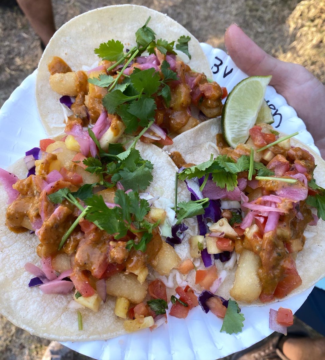 AllisonMitzi's tweet photo. vegan music festival food✨ https://t.co/CdNF8CdySc