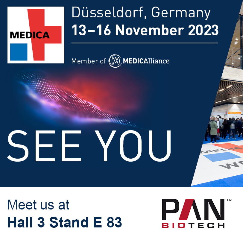 Just a few days left to #MEDICA2023 !
Meet us at 📍 Hall 3, Stand No. E 83 
within the joint booth @BayernInnovativ

Have a look at our profile:
👉medica.de/vis/v1/de/exhi…

#ContractManufacturing #biotech #cellculture
