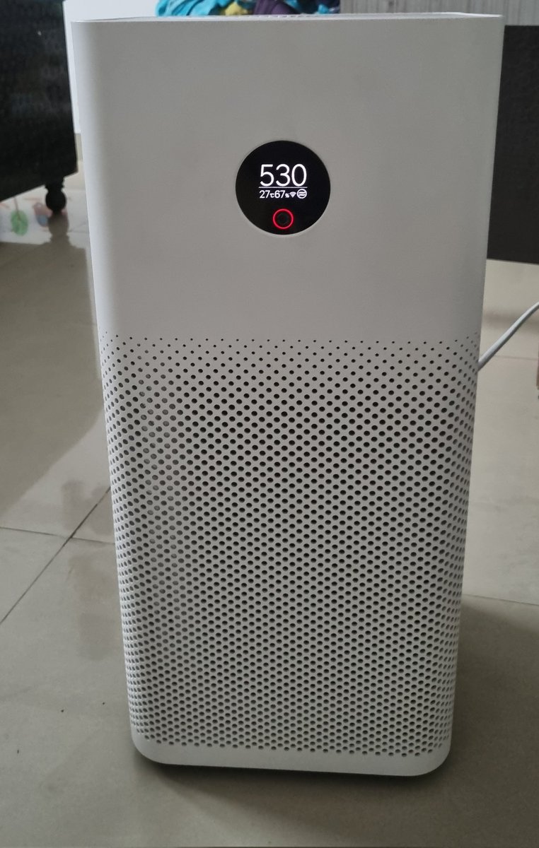 impoojachd's tweet photo. #pollutioniNDelhi 
What came even before Diwali : #pollution so my purifier wasn't lying yesterday. 
 &amp; who's number 1.. of course our Bhiwadi @RajasthanSpeaks @BhiwadiCouncil https://t.co/65OhzsW80z