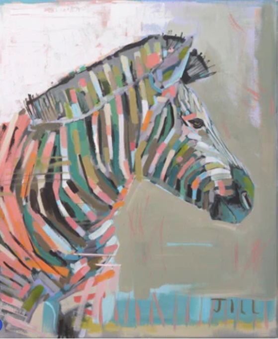 WomensArtForAll's tweet photo. Jill #MacPhail (@Jill_MacPhail) •Zebra• #WomensArt #ArtByWomen #WomenArtists https://t.co/3xZrDufZAX