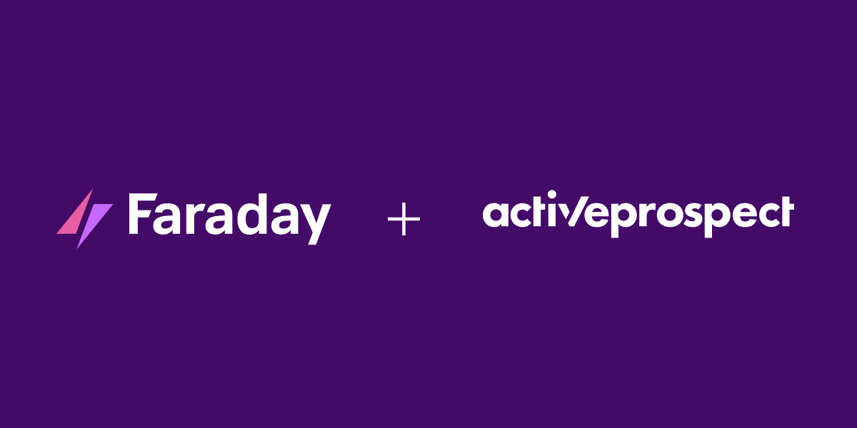 faradayai_'s tweet photo. Faraday integrates with @activeprospect's LeadConduit for efficient lead acquisition and scoring. Scale leads, optimize quality, and speed up conversions with this powerful combo. Discover more in our latest blog post! https://t.co/hsbUZXjJ2Y https://t.co/nZGAnqMKTE