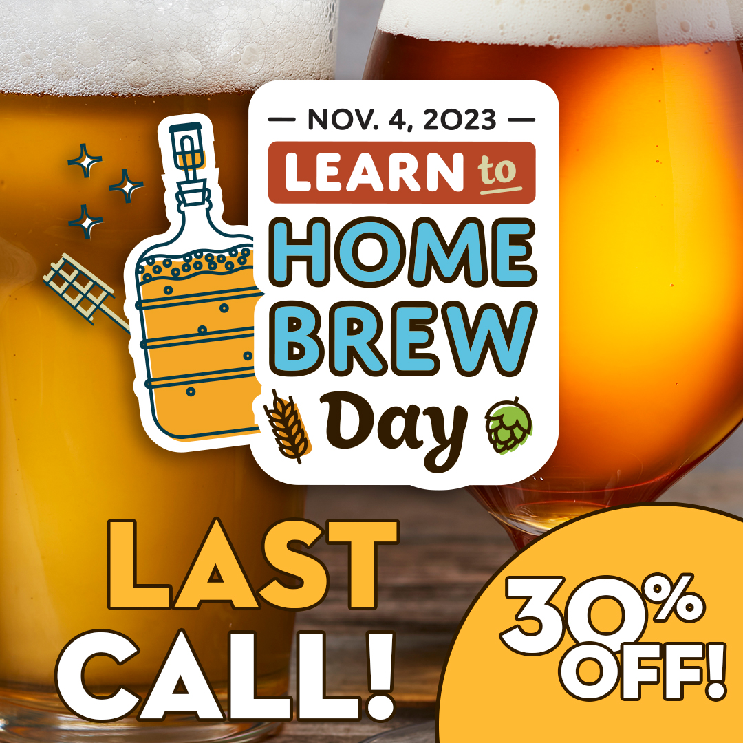 Today is the last day to shop and save! Take 30% off Brewers Publications homebrewing, beer styles, and ingredient books and enjoy free shipping on orders $50+ for U.S. residents. Shop now: brewerspublications.com/collections/le…
