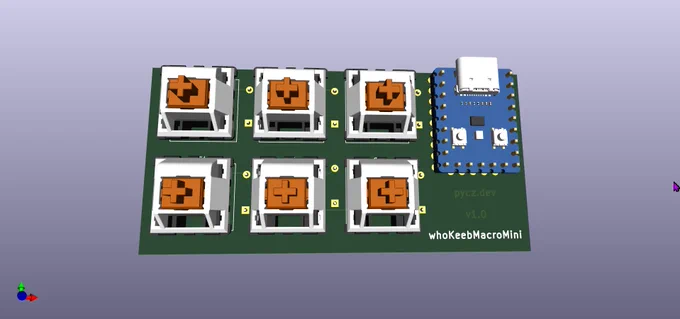 rendered PCB design