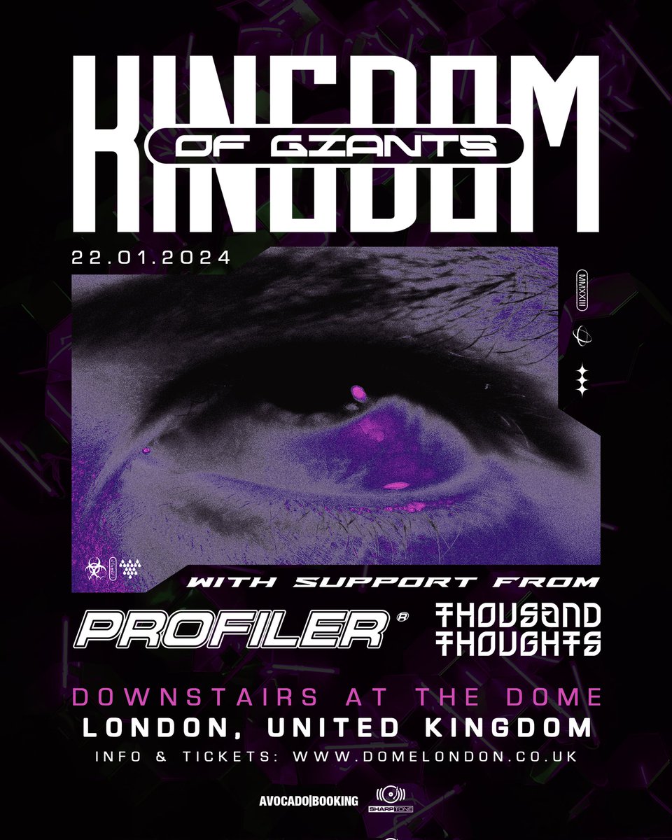.@kingdomofgiants 2024 London headline show with support from @profilerband & @TThoughtsMusic lnk.to/KOG-London
