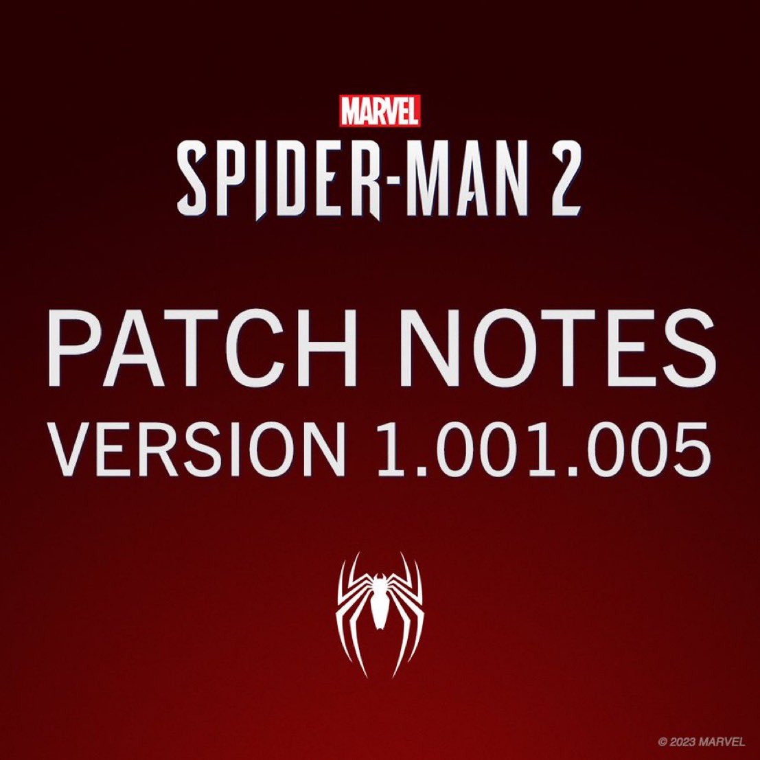 ElTrenGeek's tweet photo. ✅El día de hoy @insomniacgames a informado que hoy lanzó un nueva actualización para #SpiderMan2PS5 para solucionar algunos bugs del juego.

Comparto el link por si desean leer más información ✌🏽: https://t.co/3rVmZRvyPv

Ayúdenme con partiendo 🙏🏽 https://t.co/PvJpyKqvW0