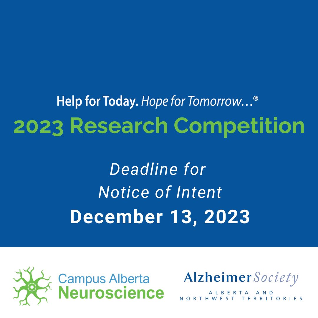 Alzheimer's Research Competition now open! APPLY HERE: buff.ly/3Zpehtw #HopeforTomorrow funding to boost research into Alzheimer's disease &amp; other dementias. Up to $250,000 is available for a period of up to 3 years @DementiaAB_NT