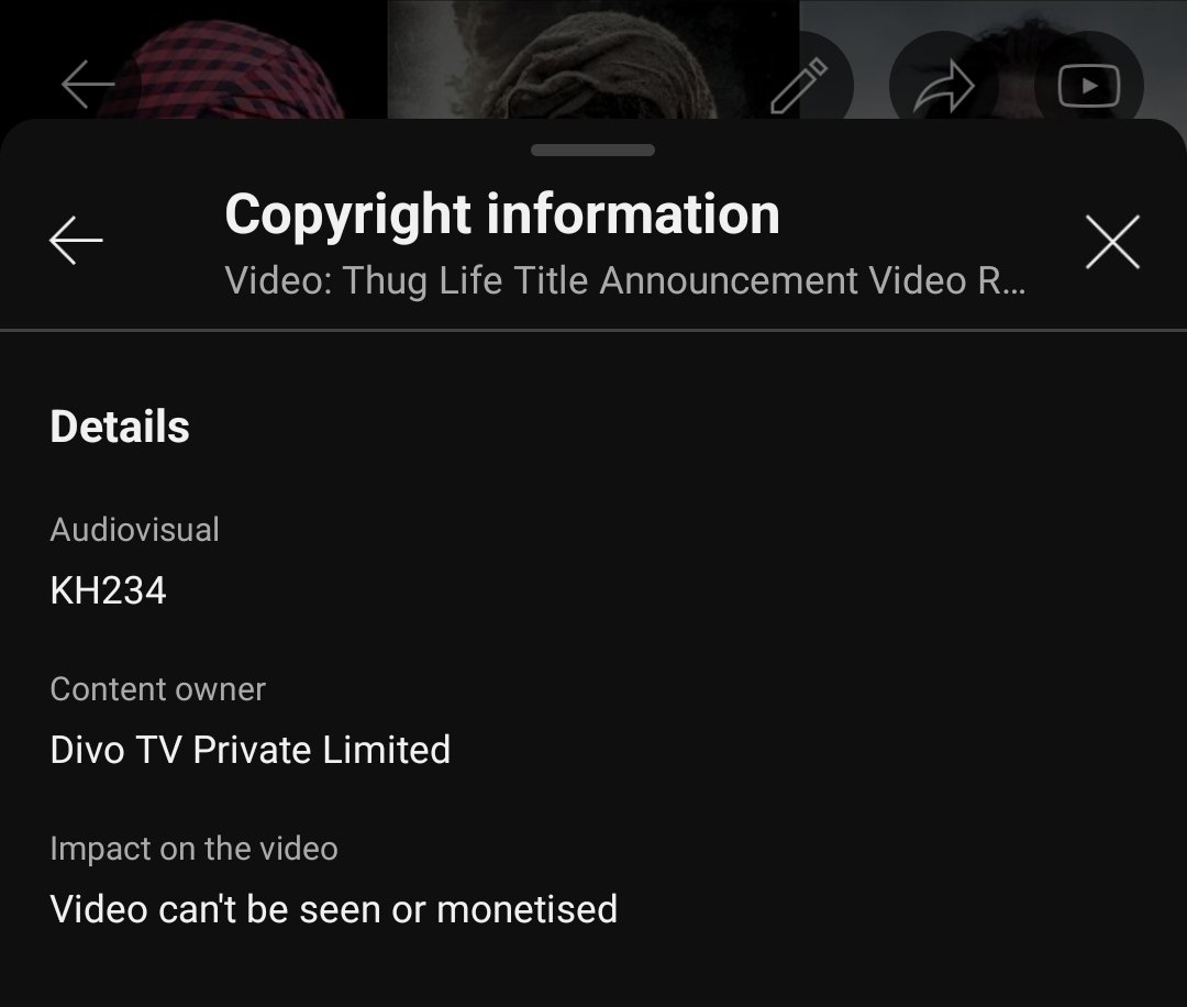 nonaprinceyt's tweet photo. So the #ThugLife video reaction is blocked by @divomovies but not for the "BIG" channels 👀 
@TheJimmyCage  

https://t.co/4goJDgI6la https://t.co/3g8q5CU3fJ
